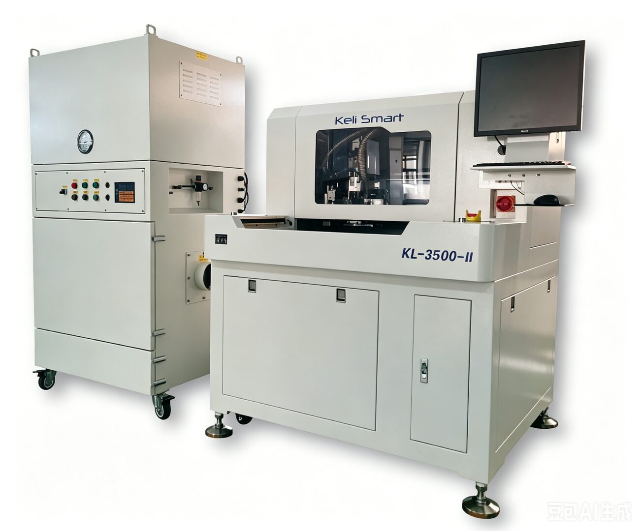 KL-3500II Stand-Alone Curve Router - AI-Assisted PCB Depaneling